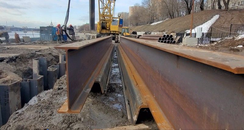 Шпунт балочный 2хЛ5-УМ+40Б3